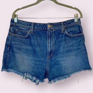 Joe's Jeans Blue Denim Jean Shorts